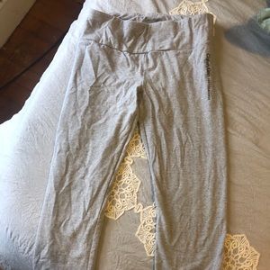 Gray Cropped Calvin Klein Leggings